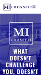 Mobile Screenshot of mercerislandcrossfit.com